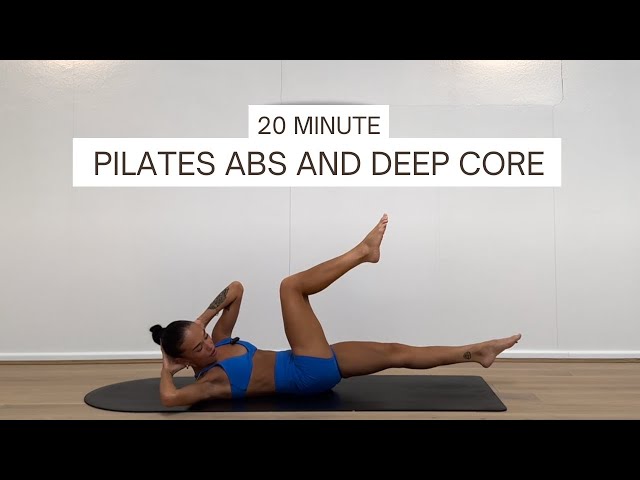 20 MINUTE PILATES ABS | At Home Pilates | Deep Core Workout | Ab Sculpt and Tone