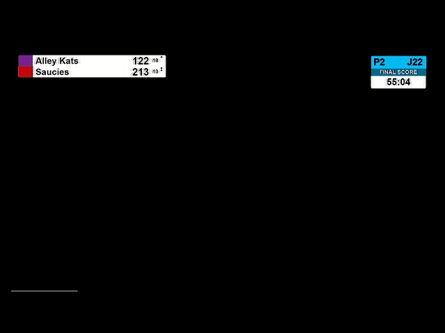 QCRD 2025 week 2- Saucies vs. AlleyKats