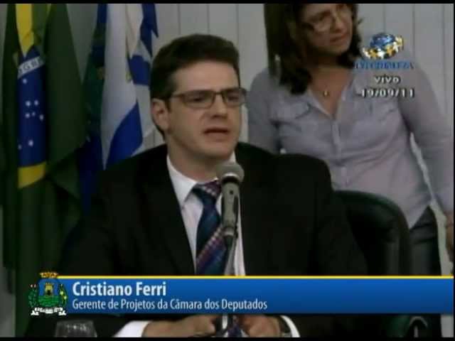 Cristiano Ferri apresenta o Portal e-Democracia