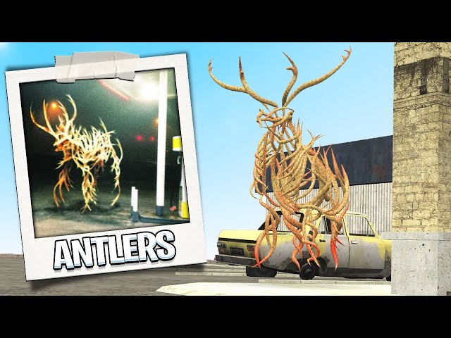 THE ANTLERS 🦌 *New Trevor Henderson Creature* (Garry's Mod)