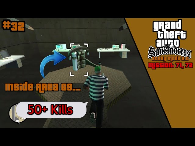 CJ Stole A Jetpack From Area 69!!! || GTA SA (Story Mode 2.0)