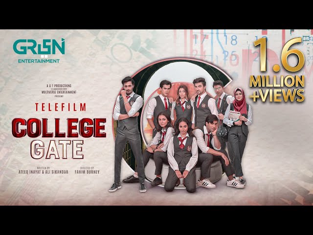 College Gate | Telefilm | Mamya Shajaffar | Khaqan Shahnawaz | Hina Chudhary | Washma | Green TV