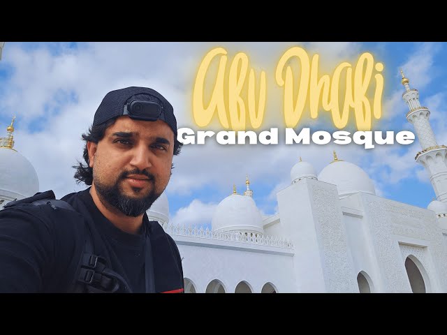 Tour of Sheikh Zayed Grand Mosque | Abu Dhabi Travel Vlog