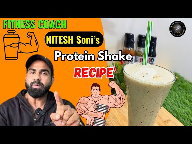 Viral Fitness Coach Nitesh Soni’s Protein Shake Recipe | Viral Sattu Shake Recipe  #Sattushake