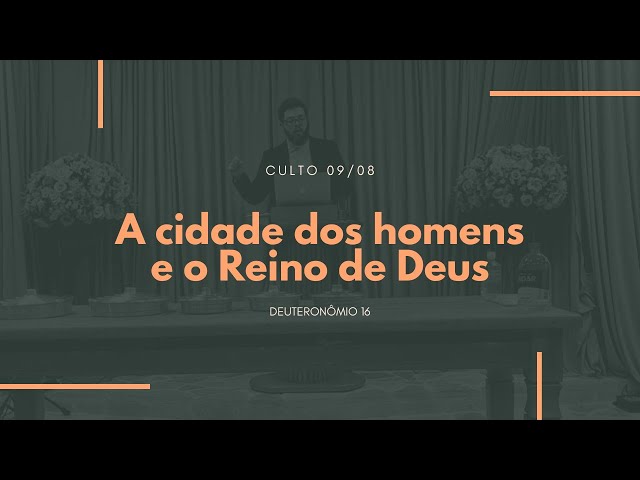 Deuteronômio 16 - Rev. Pedro Lucas Dulci