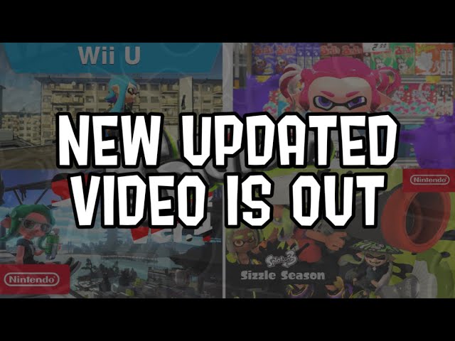 Splatoon: All Trailers Over the Years (2014-2023 HD) (OUTDATED) READ PINNED!