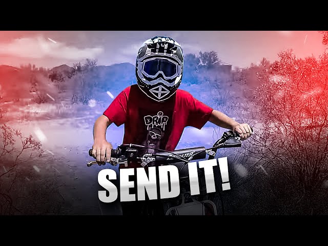 12 Year Old RIPS His Dirt Bike! [Motovlog 377]