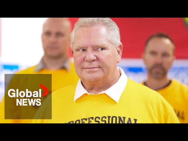 Doug Ford warns "Trump is on a mission" to take Ontario's auto jobs | FULL