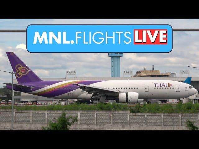 🔴LIVE - Manila Airport (NAIA), PHILIPPINES | Plane Spotting + Live ATC ✈️ 2/9/25