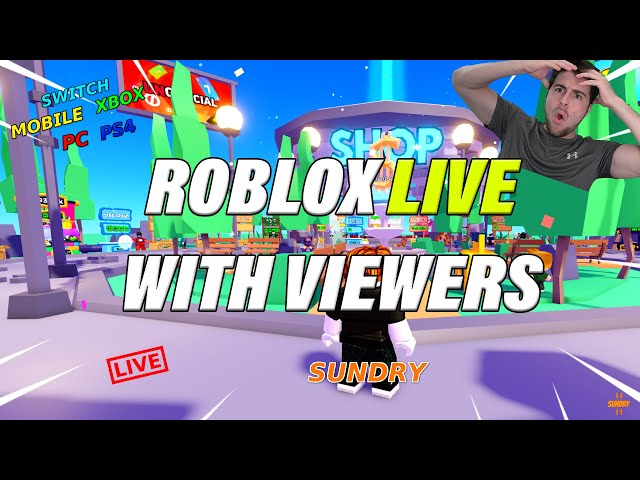 🔴24/7 Joinable Roblox Live Pls Donate Game Mode | Offline Buying | Xbox PS4 PC | (ReRun)