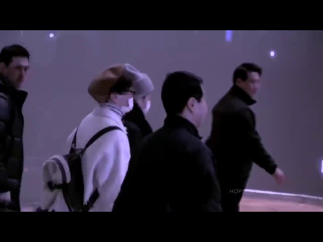 190111 BTS ICN Airport to Japan for World Tour “LOVE YOURSELF” in Nagoya