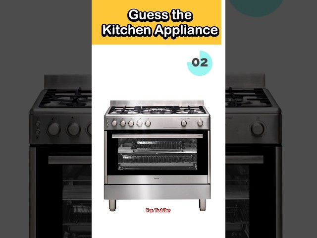 Guess The Kitchen Appliances Name #kitchen #cooking #appliances #gadgets #shorts #viral