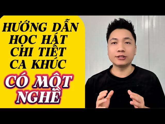 Hướng dẫn học hát ca khúc “CÓ MỘT NGHỀ” st Xuân Trí ,bài hát về ngành y dược | Thanh Trình