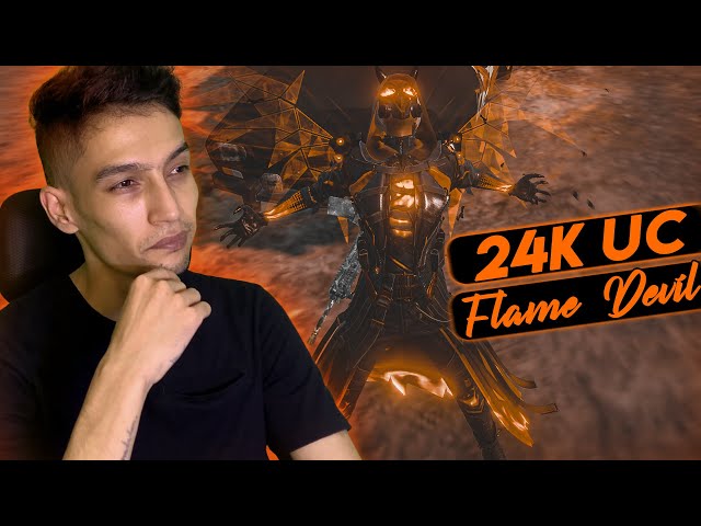 Flame Devil | اولین و گرانترین لباس اولتمیت پابجی موبایل