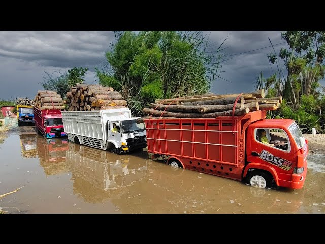 Gass Pool Muatan Berat Mobil Truk Tronton Oleng Hino 500 Oleng Fuso 220ps Isuzu Giga Jatuh Terguling