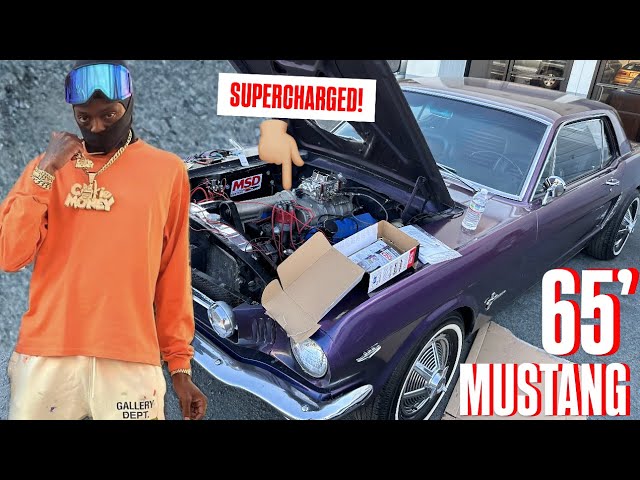 Supercharged Mustang Built By Oakland Rapper @CookieMoneyVEVO !!