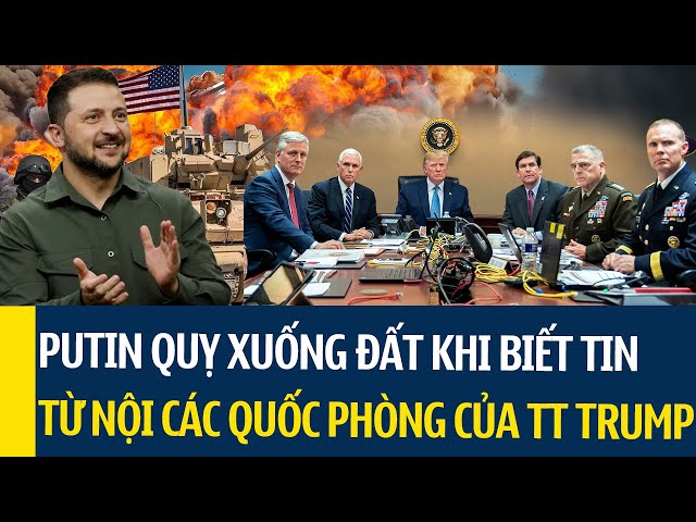 Chiến sự 12/11: Putin quỵ xuống đất khi nghe tin này từ TT Trump, Ukraine vui mừng tột độ