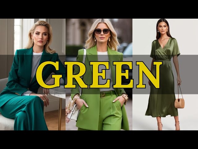 🌿 Trendy & Chic Green Outfits to Elevate Your Style This Spring! 🌸✨ | Spring Fashion 2025