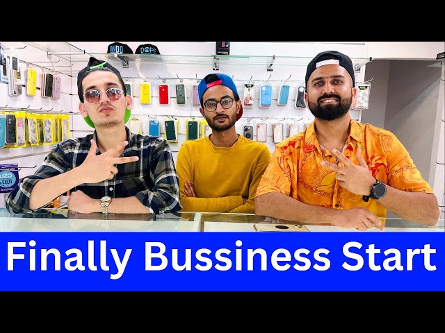 Portugal 🇵🇹 Mai Apna Kaam Start Kar lya Ali Nay MashaAllah || mobile Shop Business.