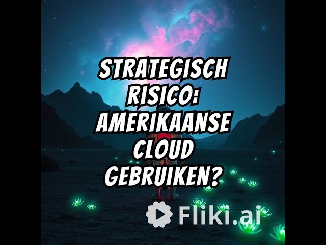 Staatssecretaris: overheidsgebruik Amerikaanse cloud is strategisch risico?