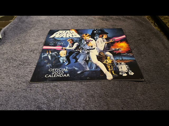 Star Wars Official 2025 Calendar