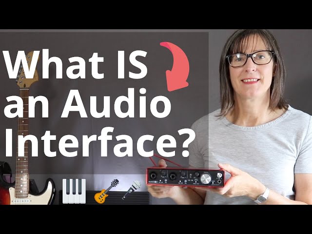 What Is An Audio Interface? What Does It Do? Home Recording Studio Kit