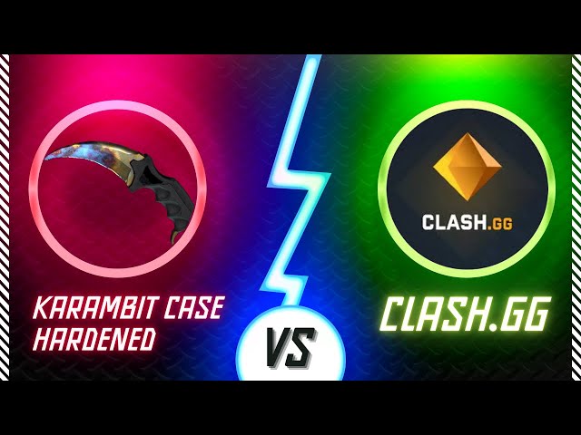 DEPOSITING MY $1300 CREDIT KARAMBIT CASE HARDENED!!! CLASH.GG CASE OPENING!! (RISKY)