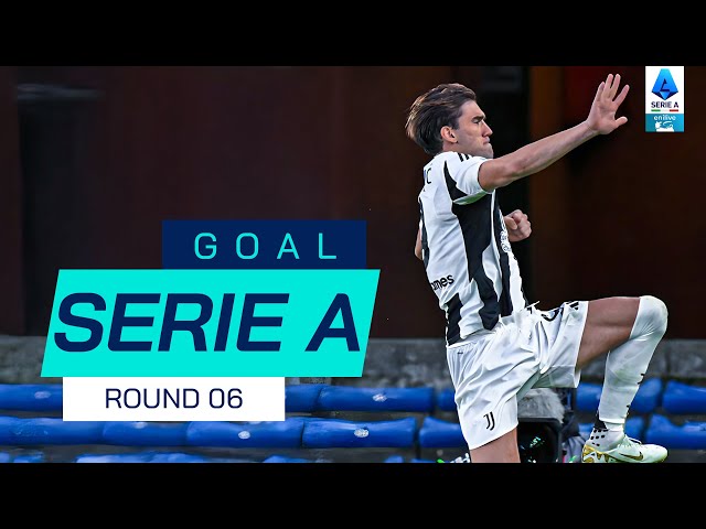 GOAL SERIE A | Clinical Finishing from Vlahovic | Goal Collection | Round 6 | Serie A 2024/25