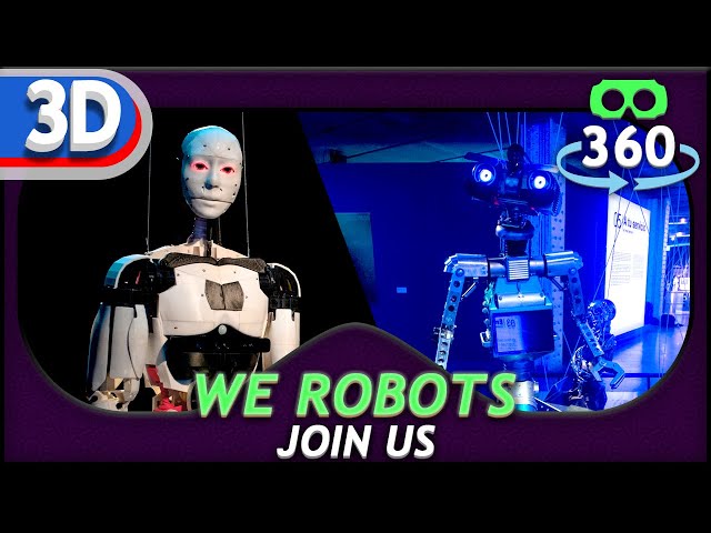 We Robots 360º 4K #VR180 #stereoscopic #VirtualReality #VR #360Video