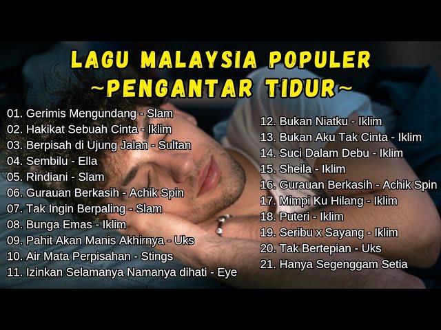 Lagu Pengantar Tidur Malaysia 80-90an Populer ( Cover Instrumental by Abdyacoustic )