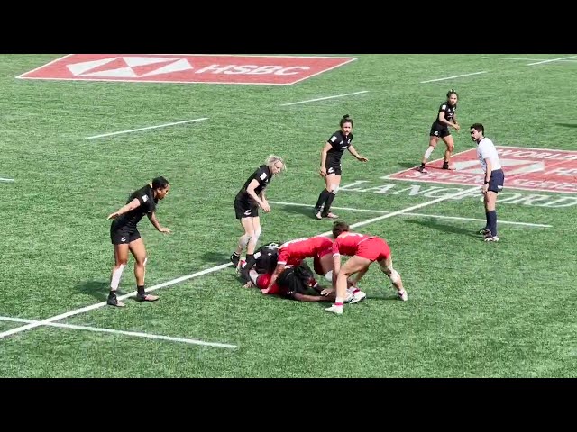 New Zealand vs Canada Women's Rugby 7's 2022