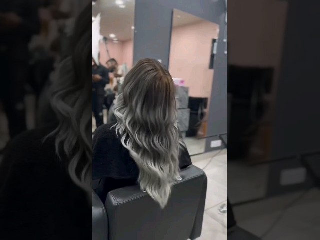 hair color. ash balayage hair color. #trending #viral #colors #ash #shorts #short #cr7 #hair #blonde