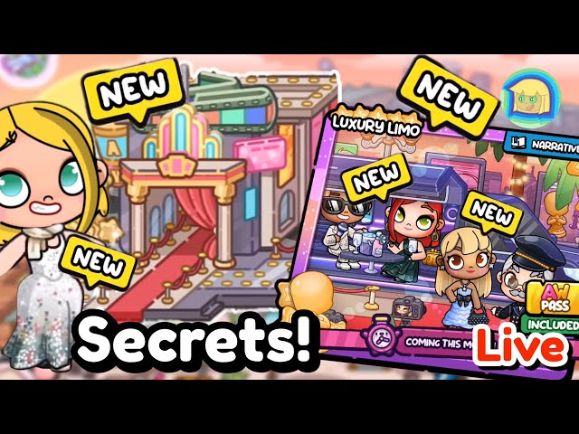 (LIVE) PREMIERE CINEMA is HERE! SECRETS + DRESSES + LIMO!  (Avatar World  with Everyone's Toy Club)