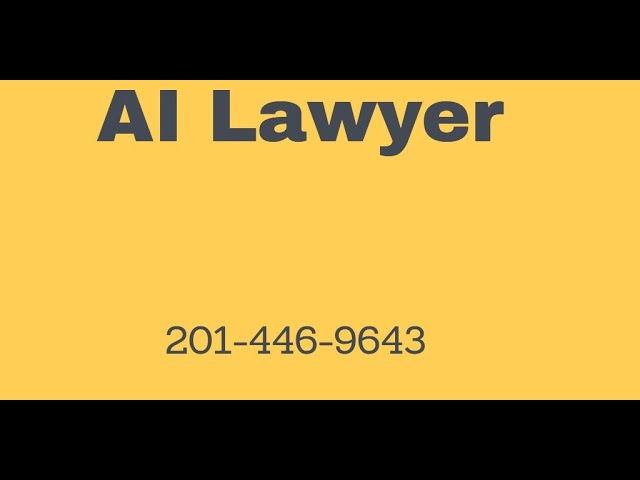 New Jersey Artificial Intelligence Lawyer