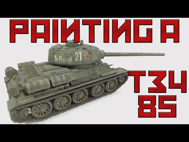 Painting Rubicon T-34/85 (Group Build)