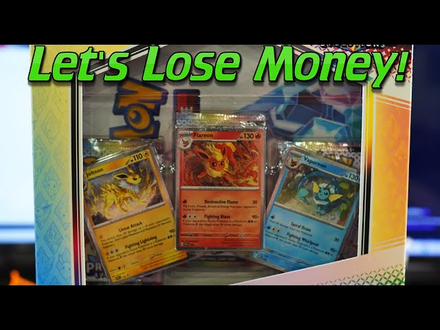 Profit or Loss? 3x Prismatic Evolutions Poster Collections