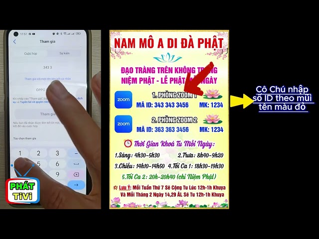 Hướng Dẫn Chi Tiết Tải Và Sử Dụng Ứng Dụng Zoom Trên Điện Thoại Để Cộng Tu Cùng CS   NHUẬN ĐỨC