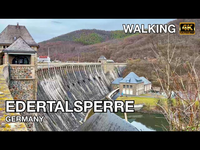 Edersee Germany Edertalsperre | Ederstausee | Walking Tour 4K Video