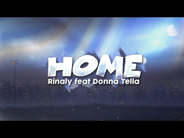 Rinaly ft. Donna Tella - Home [AVA White] Lyrics Video #trance #vocaltrance #upliftingtrance #edm