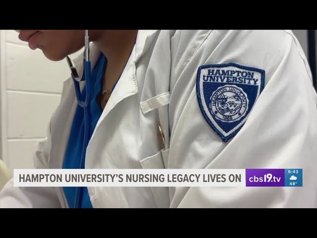 HBCU Hampton University's nursing legacy lives on