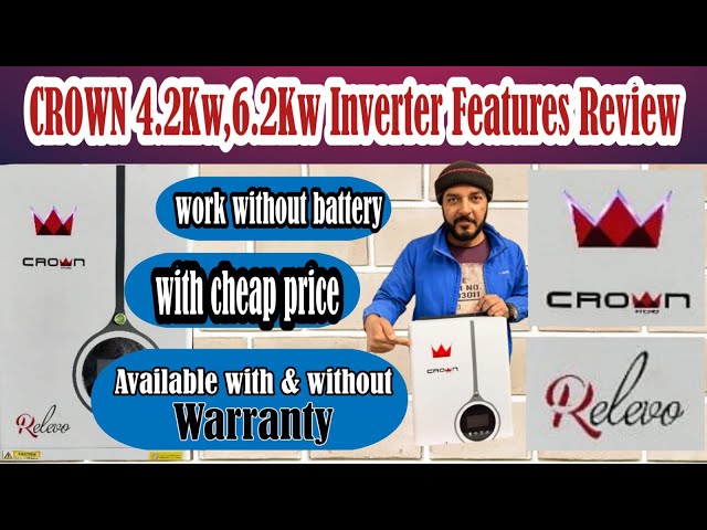 Crown 4.2,6.2 Inverter Review | Solar System | Crown Solar Inverter Price In Pakistan Update 2025