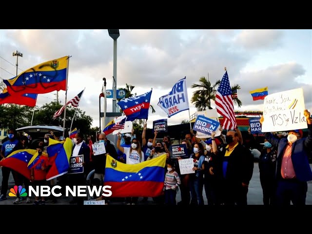 Trump to end protected status for 600,000 Venezuelans