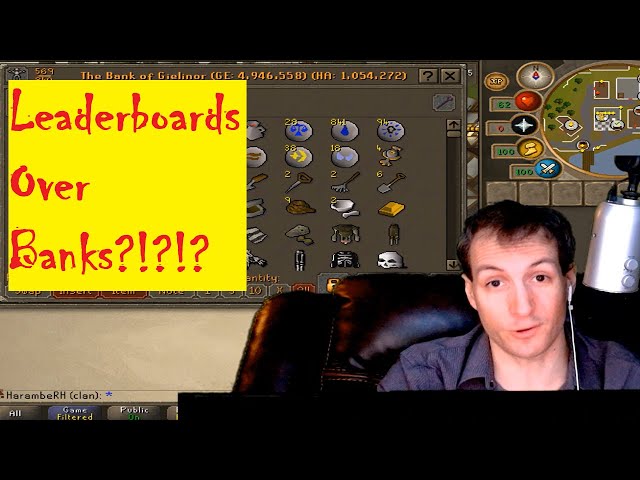 Stuck in 2009 RuneScape: Bank Values Matter