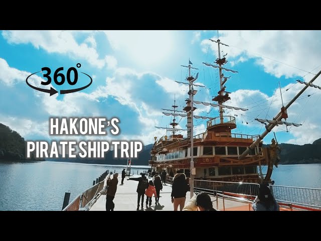 Hakone Pirate Ship Trip VR 8k