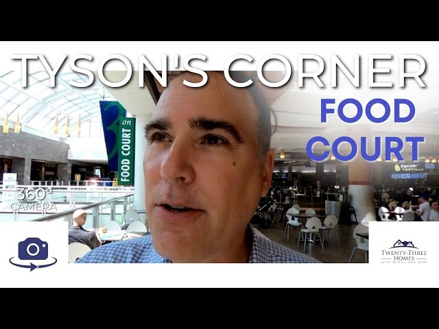 Tyson's Corner Food Court | AMC Tysons Corner 16 | 360° Virtual Reality Tour | 3 of 4