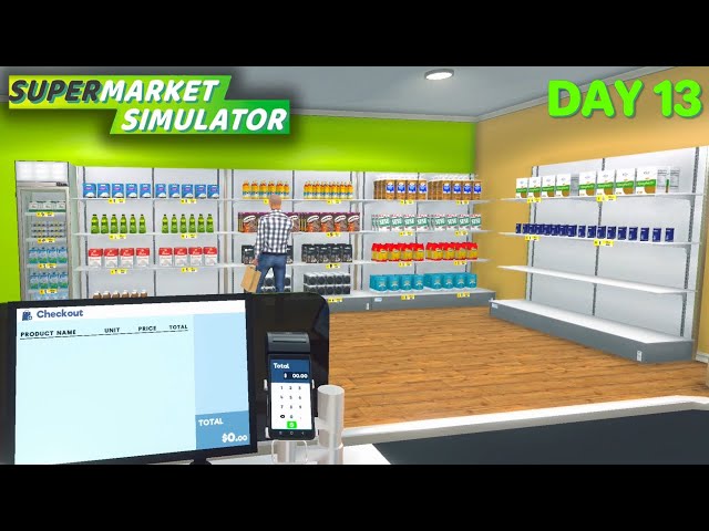 Supermarket Simulator #13 - Day 13 - Silent Playthrough