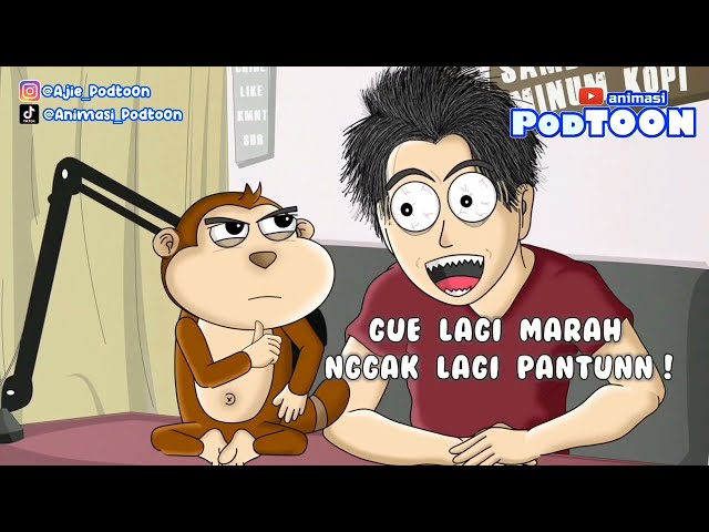 kompilasi monyet sama sapi!!animasi powtoon