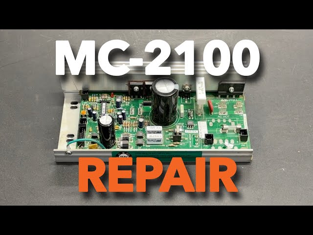 Troubleshooting and Repair of an MC-2100 Including common Component Failure and Diagnosis