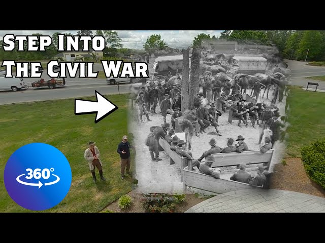 Ulysses S. Grant's Council of War in 360° | Civil War Then & Now