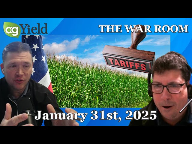 Tariff talks reach a boiling point: What does it mean for grain markets? | War Room: Jan 31st, 2025